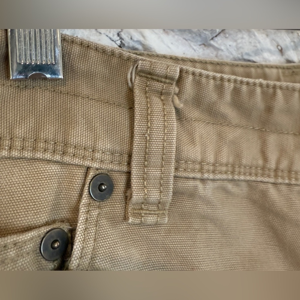 Eddie Bauer | Men's 100% Cotton Classic Khaki Cargo Shorts, Size 33 - Picture 6 of 16